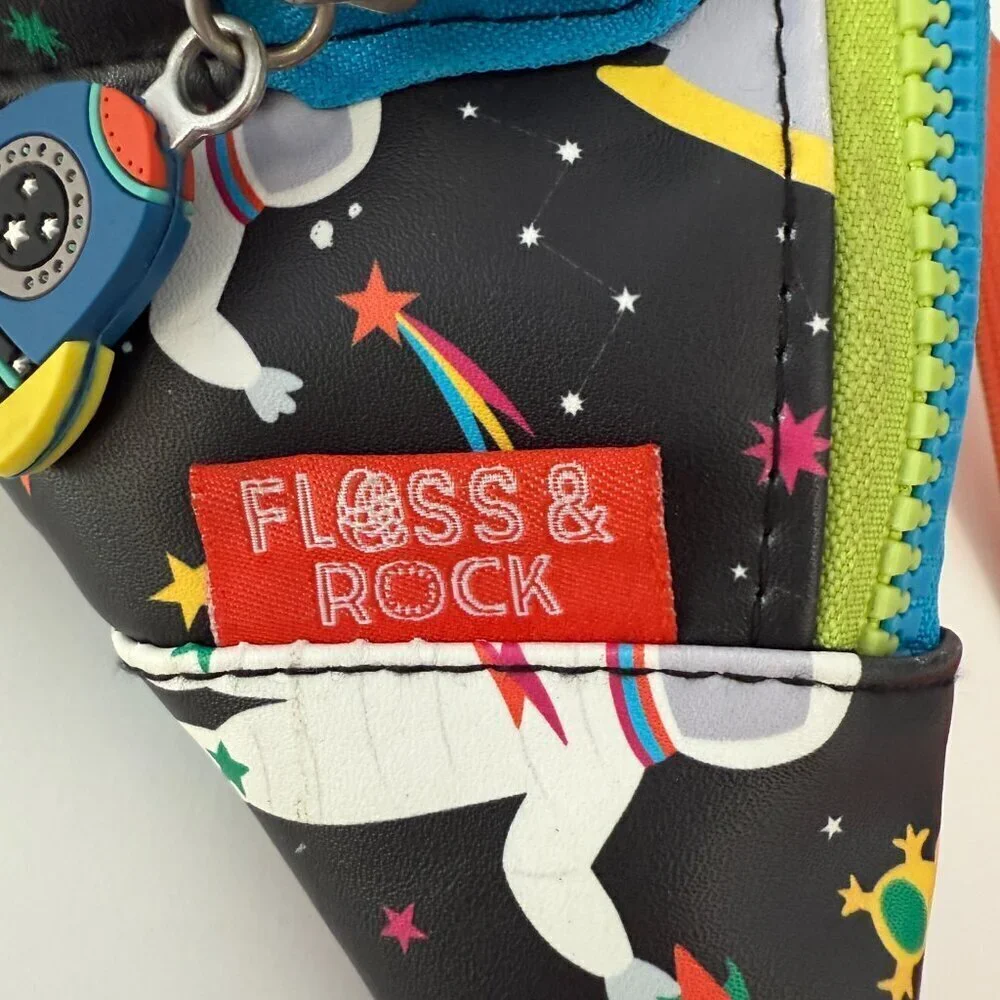 Floss & Rock Black & Red Space Belt Bag Fanny Pack Kids